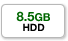 8.5GB HDD