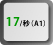 17/秒（A1）