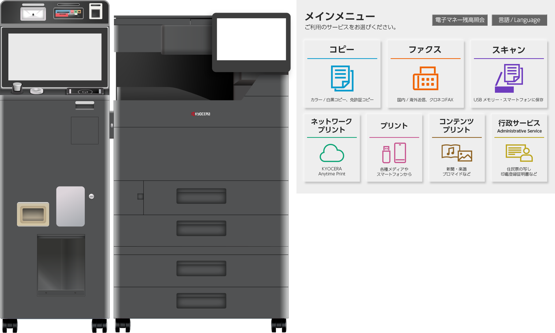 マルチコピー機