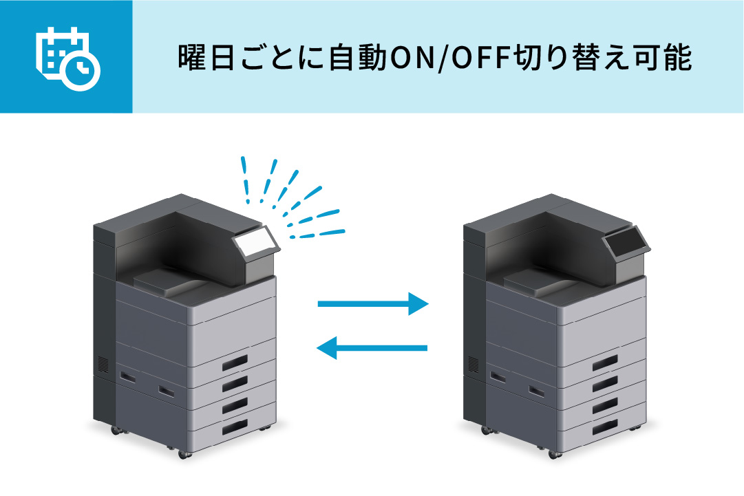 こまめな節電で消費電力を削減
