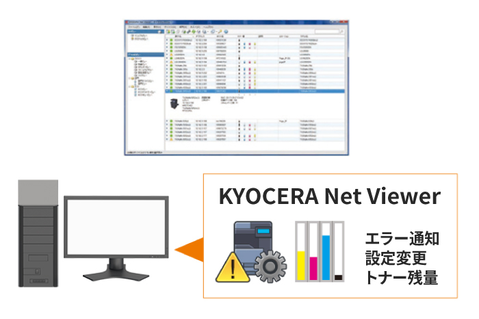 複数の機器をまとめて管理・設定