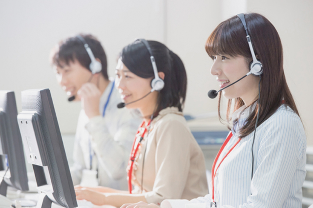 専用窓口でオペレーターが丁寧にサポート