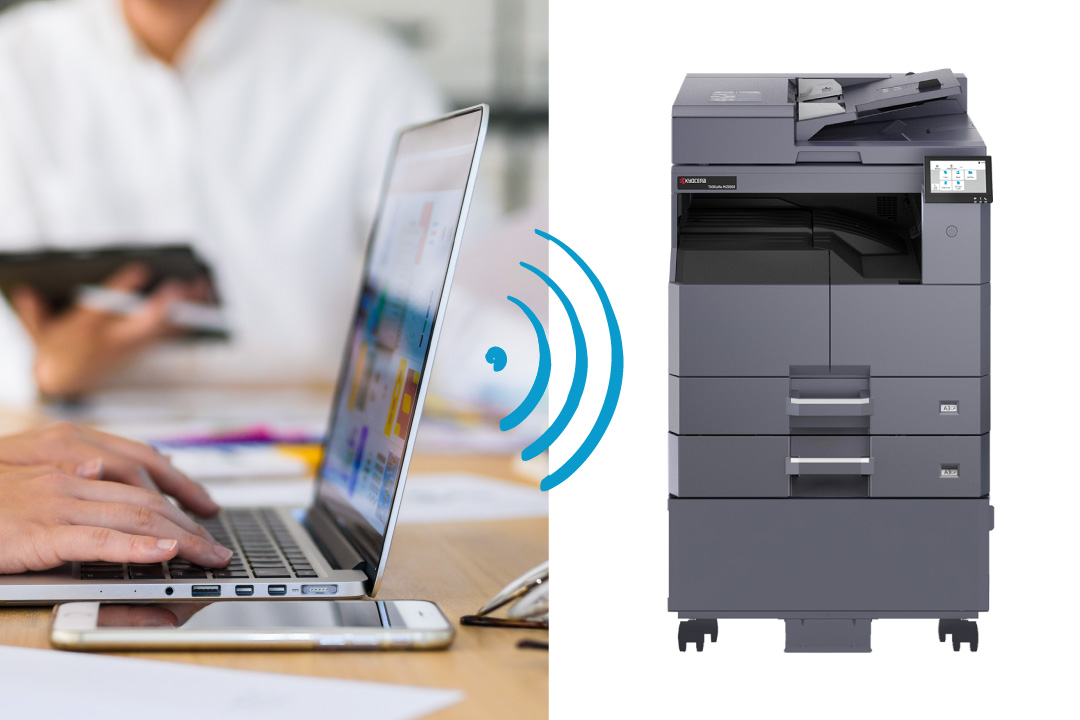 Wi-Fi対応で働く空間に広がりを