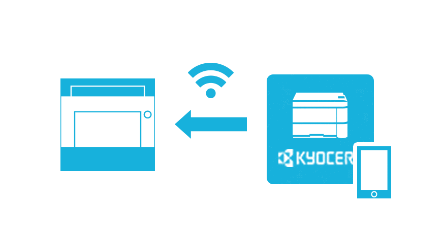 スマートフォンからPCレスで直接プリント KYOCERA Mobile Print