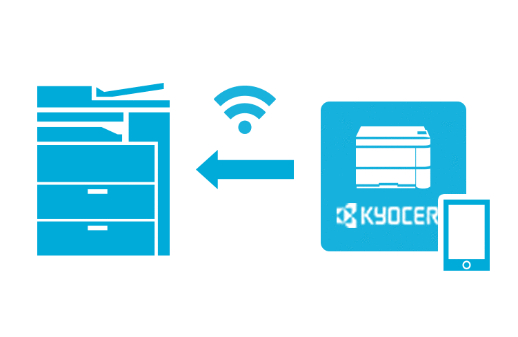 スマートフォンからPCレスで直接プリント・スキャン KYOCERA Mobile Print