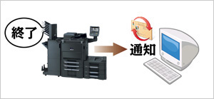 終了通知 イメージ図