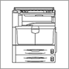 KM-C2520 本体イラスト