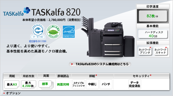 TASKalfa 820