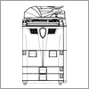 KM-8030 本体イラスト