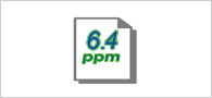 6.4 ppm