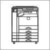 KM-4015w 本体イラスト