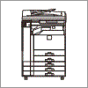 KM-4075w 本体イラスト