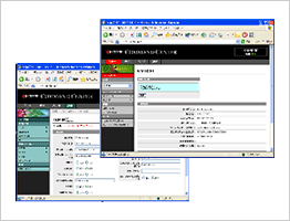 マシンの状況をWebで確認 KYOCERA COMMAND CENTER イメージ写真