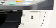 USBメモリーへダイレクト保存 イメージ写真