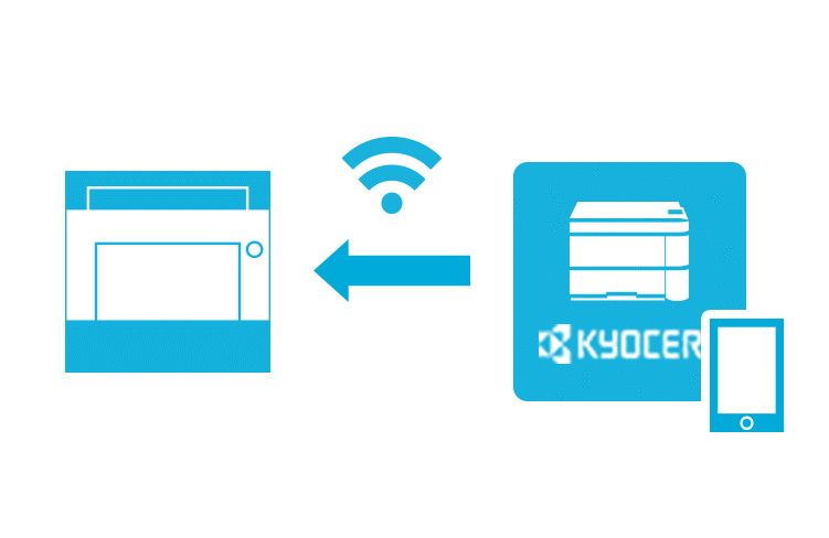 スマートフォンからPCレスで直接プリント・スキャン KYOCERA Mobile Print