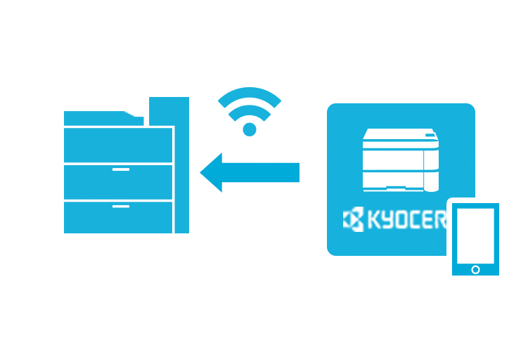 スマートフォンからPCレスで直接プリント・スキャン KYOCERA Mobile Print