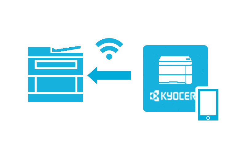 スマートフォンからPCレスで直接プリント・スキャン KYOCERA Mobile Print