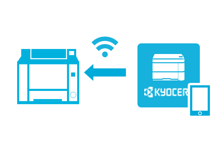 スマートフォンからPCレスで直接プリント・スキャン KYOCERA Mobile Print