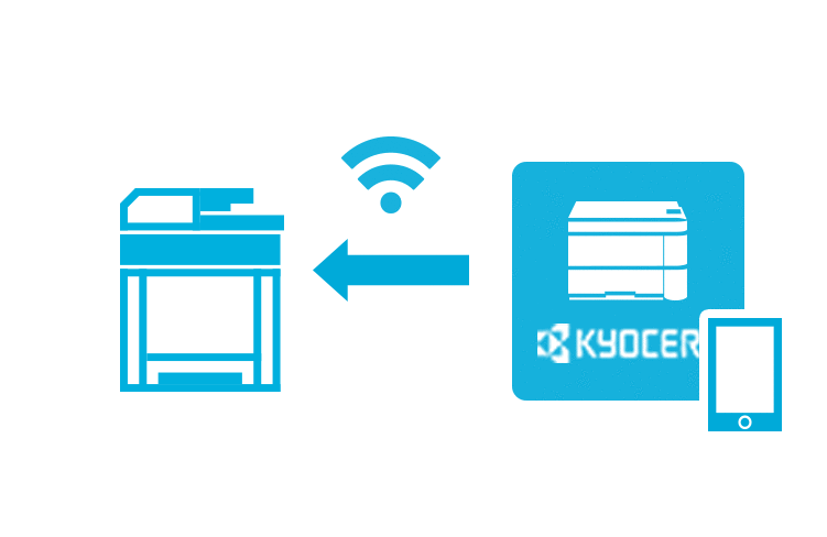 スマートフォンからPCレスで直接プリント・スキャン KYOCERA Mobile Print