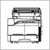 KM-C2630 本体イラスト