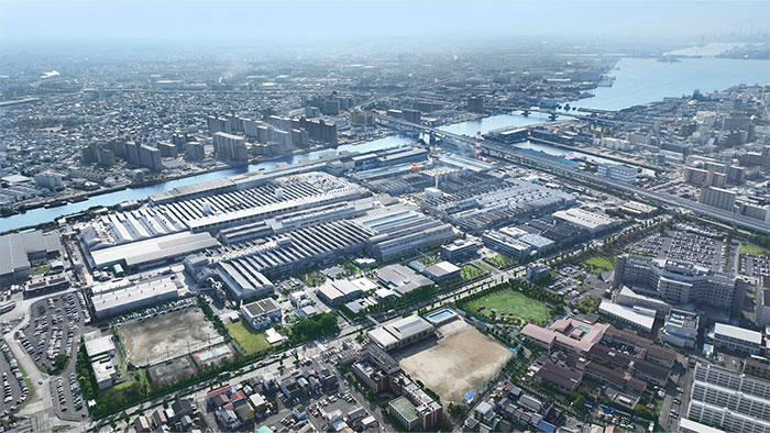 名古屋製作所はアルミニウム板材を年間30万トン以上量産する国内最大級の製造拠点