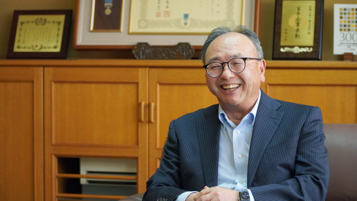 和歌山染工株式会社 代表取締役社長 髙垣佳宏様