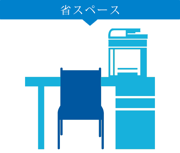 コンパクトなボディに4つの機能を集約